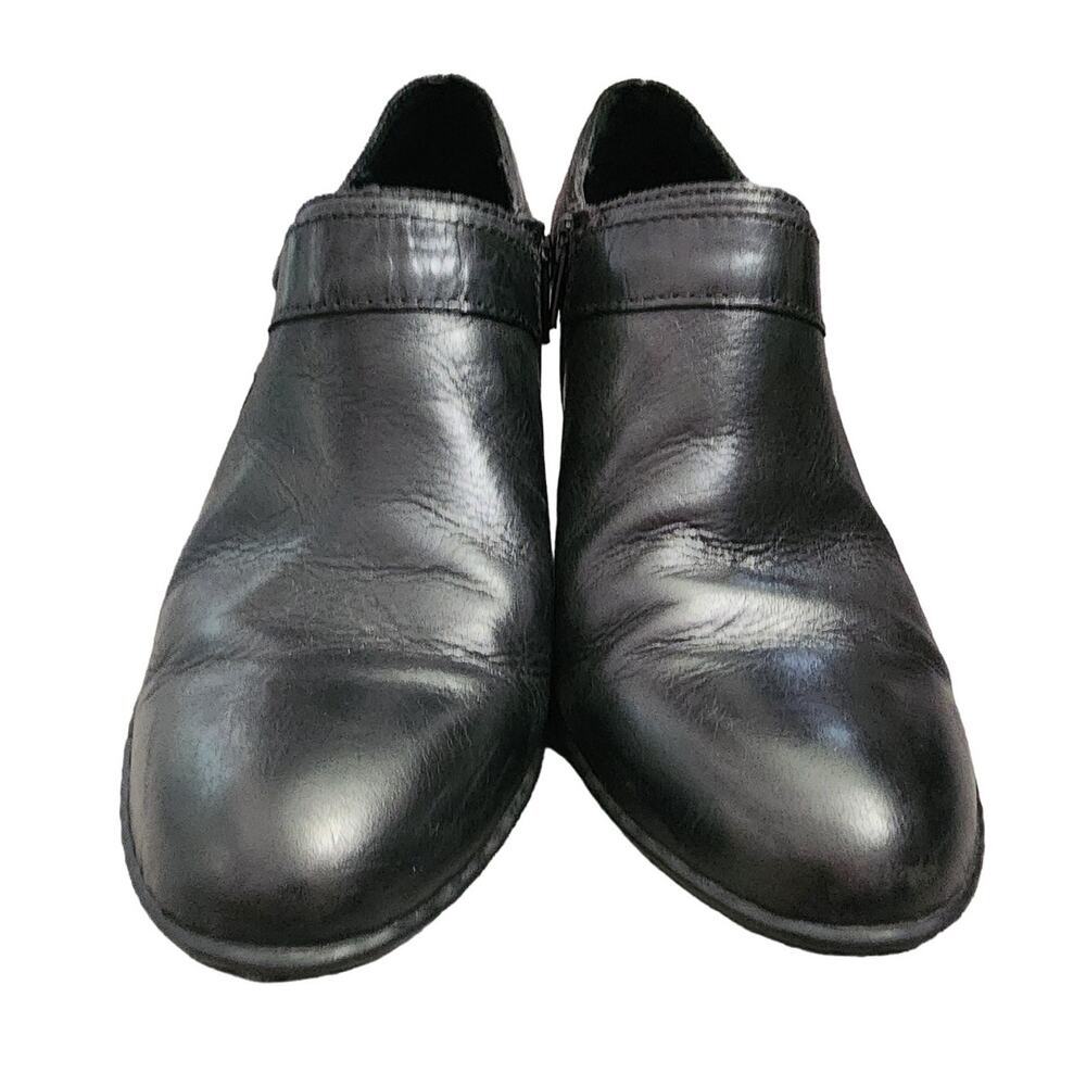 Born Black Ankle Booties Size US 8/EU39 - Picture 3 of 7
